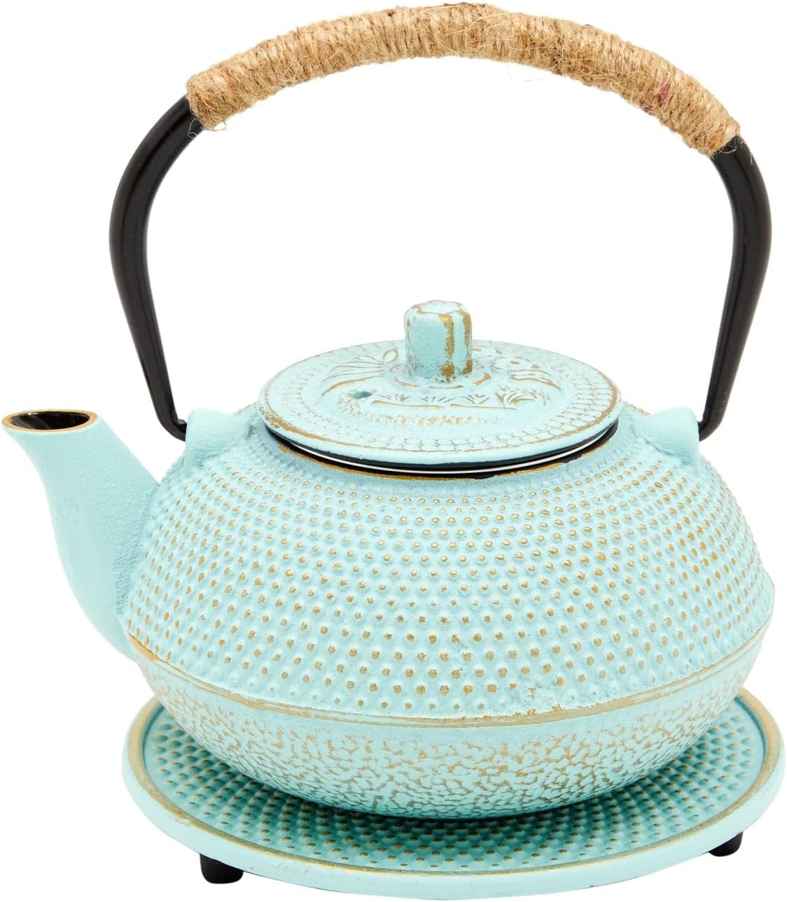 Green Cast Iron Teapot Set: A Fusion of Elegance, Functionality, and Craftsmanship